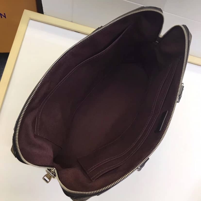 L0vis Vvtt0n Porte Monogram Macassar Document Bag Replica M54019