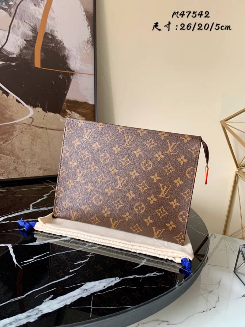 Best Replica Louis Vuitton Toiletry Monogram Canvas Pouch Replica M47542 - Colareps