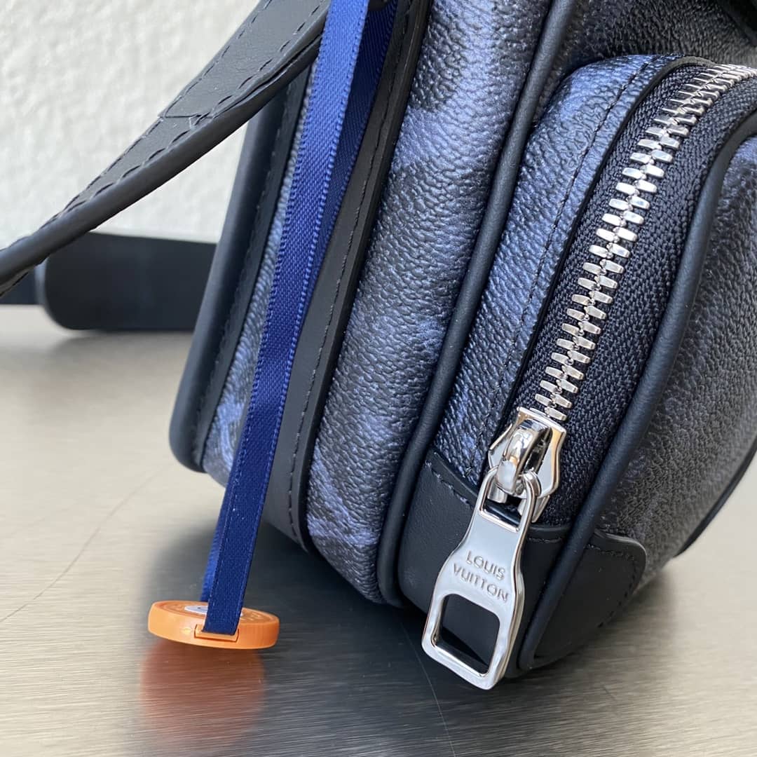 Best Replica Louis Vuitton Monogram Pastel Noir Coated Canvas Replica Bag 69538 - Colareps