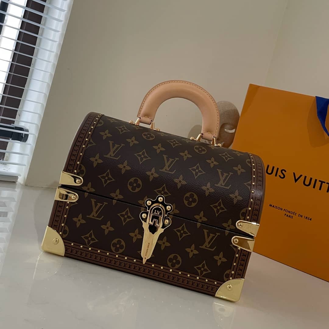 Best Replica Best Replica Louis Vuitton Monogram Canvas Cotteville M20210 Replica Makeup Bag(ColaReps) - Colareps