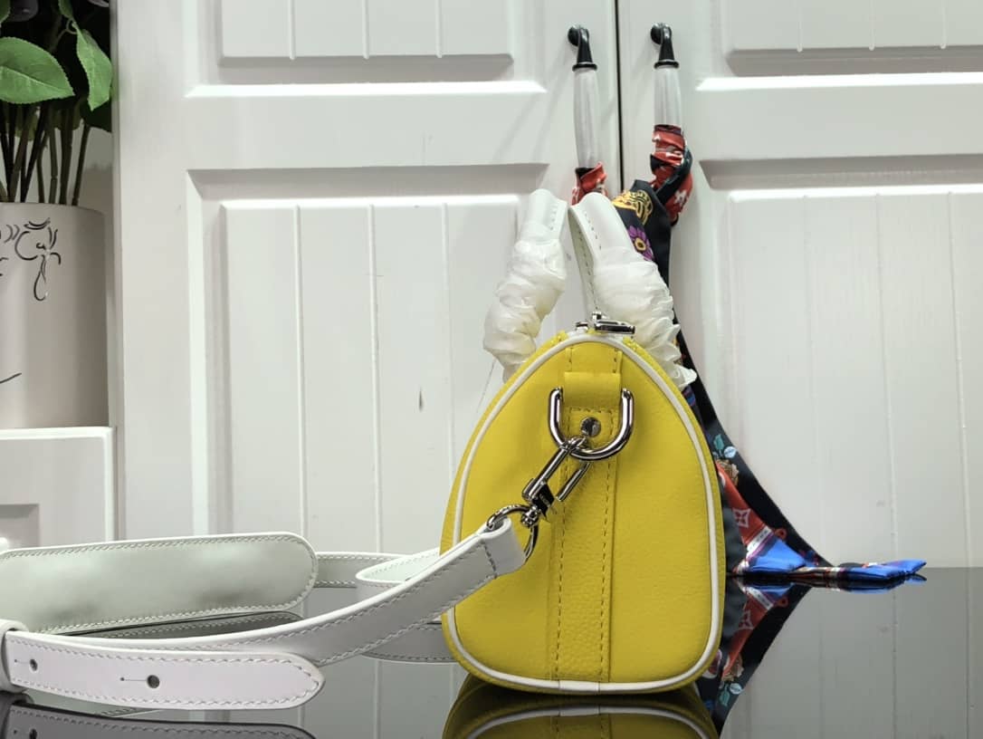 Best Replica Louis Vuitton Keepall Xs Jaune Virgil Abloh Replica Shoulder Bag M80842 - Colareps