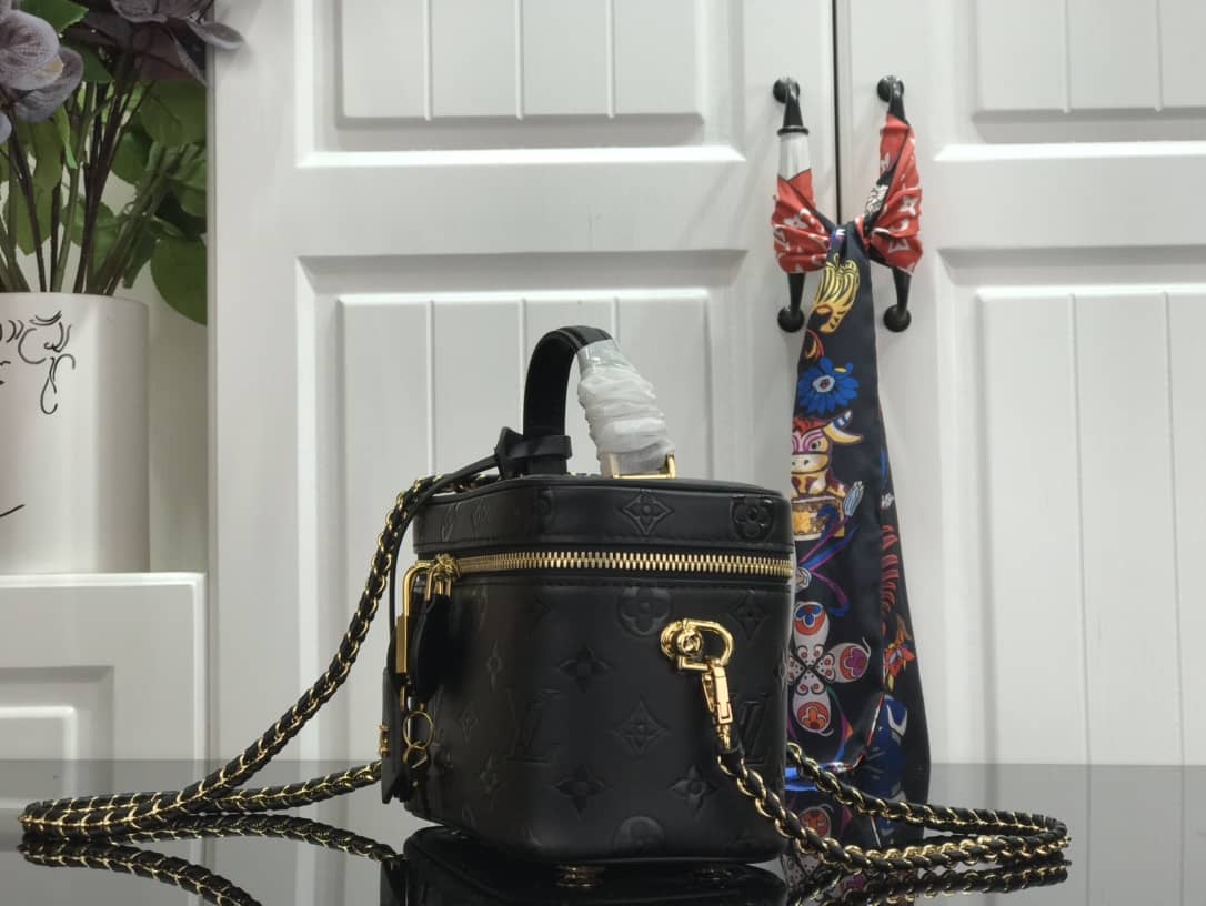 Best Replica Louis Vuitton Mini Beauty Case Monogram Empreinte Leather Bag Replica M44985 - Colareps