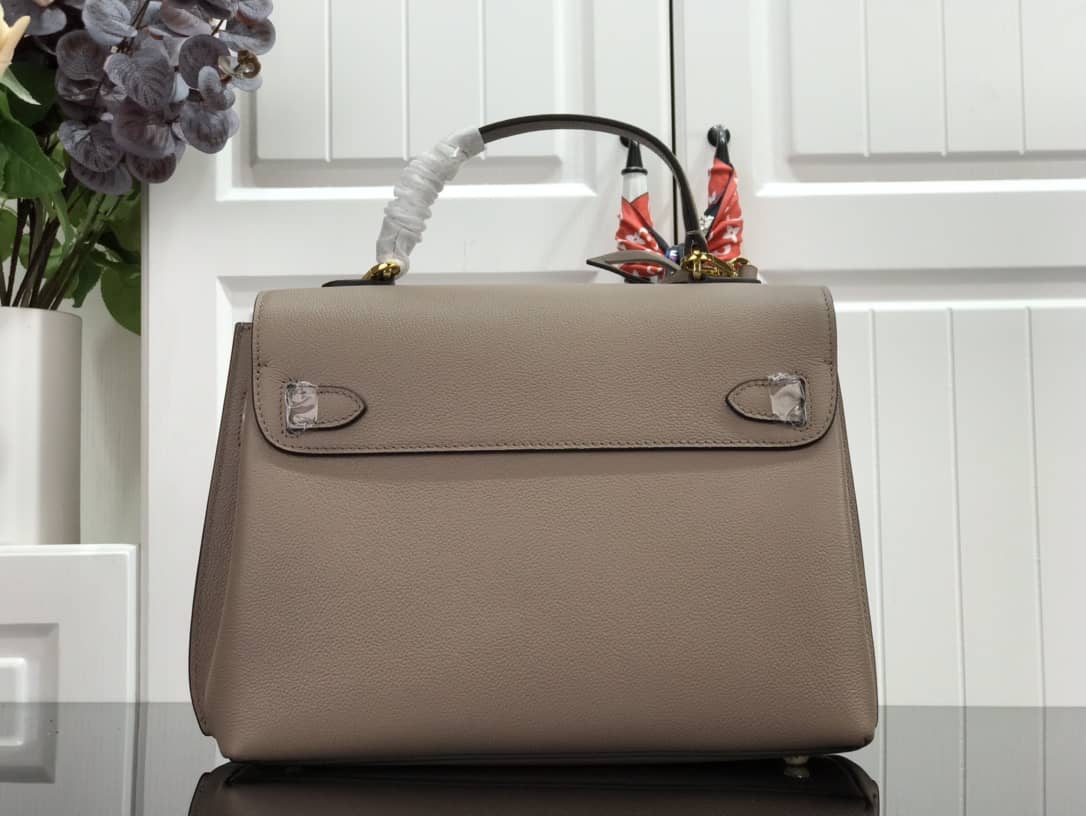 Best Replica Louis Vuitton Lock Me Ever 2Way Bag Replica Gray M52787 - Colareps