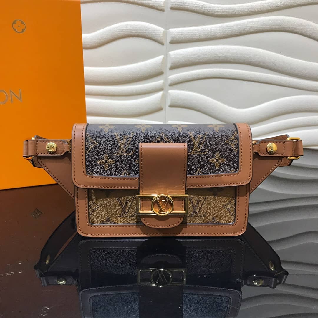 Best Replica LV Bum Bag Dupe Monogram Reverse Dauphine M44586(ColaReps) - Colareps