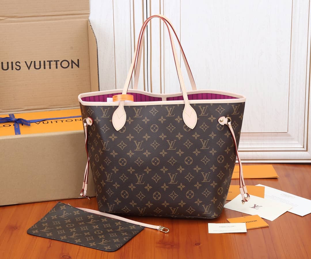 Best Replica Louis Vuitton Monogram Canvas Neverfull MM Bag Replica M41178 - Colareps