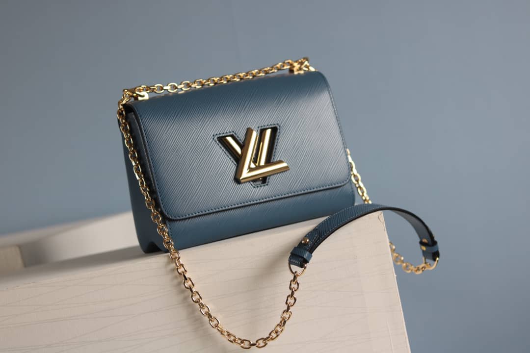 Best Replica Louis Vuitton Twist Bag Blue Replica M50281 - Colareps