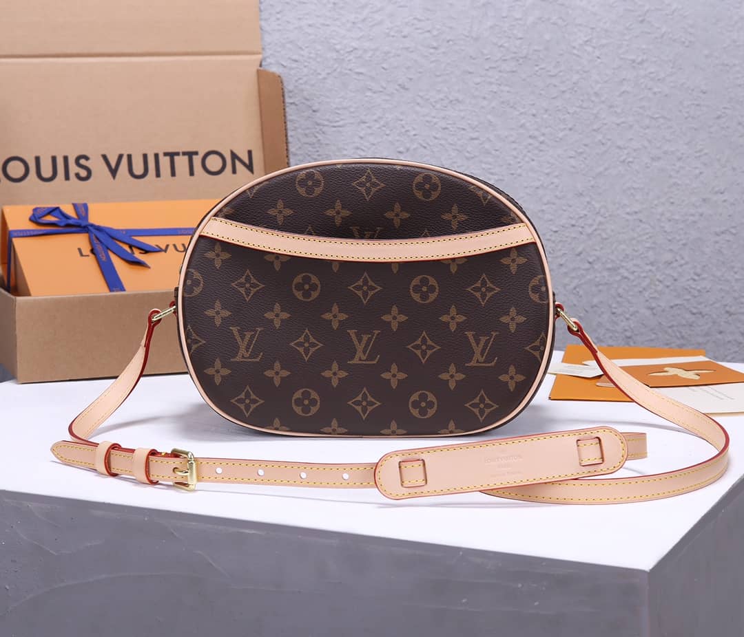 Best Replica Louis Vuitton Semi-Circle Leather Replica Shoulder Bag M51221 - Colareps