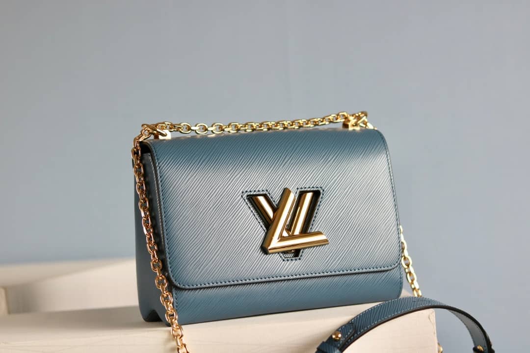 Best Replica Louis Vuitton Twist Bag Blue Replica M50281 - Colareps