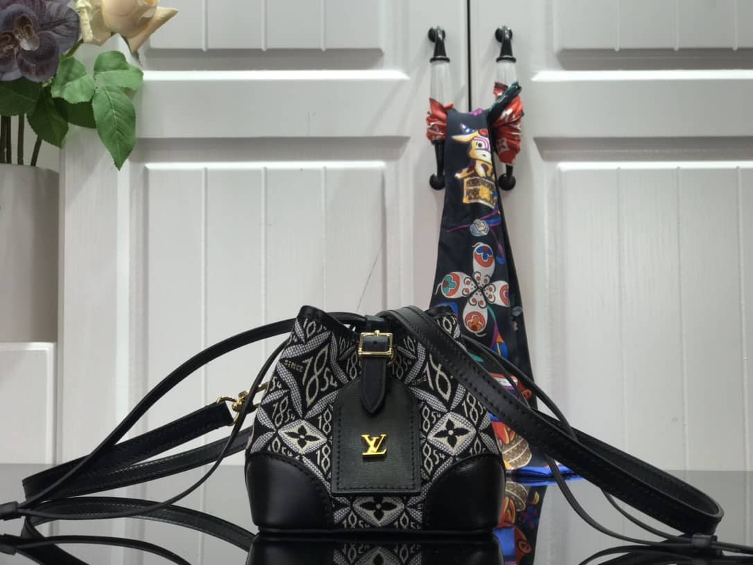 Best Replica Louis Vuitton Virgil Abloh Replica Bag Black M69973 - Colareps