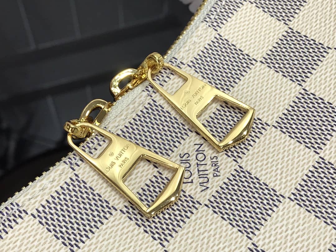 Best Replica Louis Vuitton Lymington Damier Azur Tote Replica Beige N40022 - Colareps