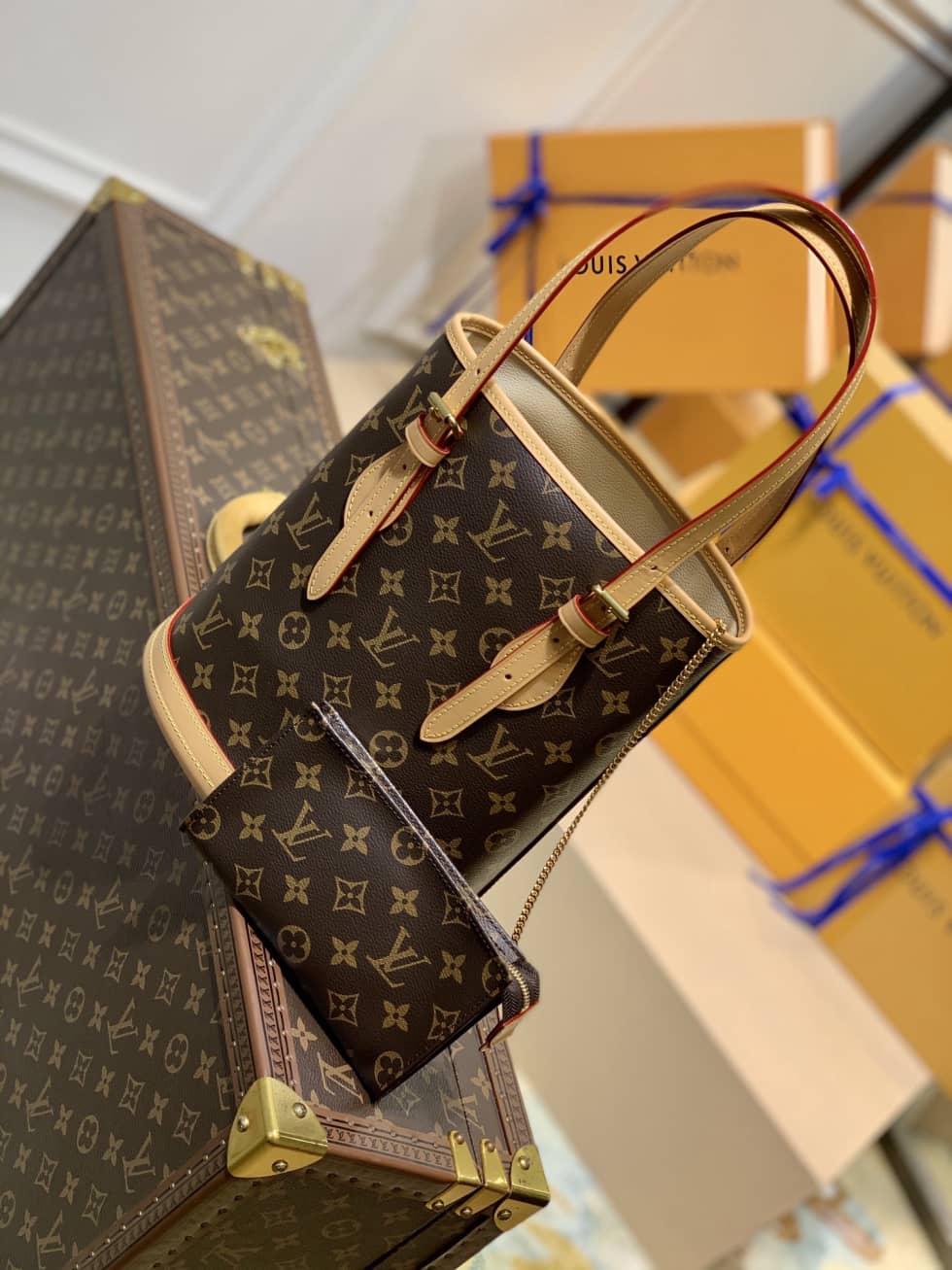 Best Replica Louis Vuitton Vintage M41994 Replica Bucket Bag - Colareps