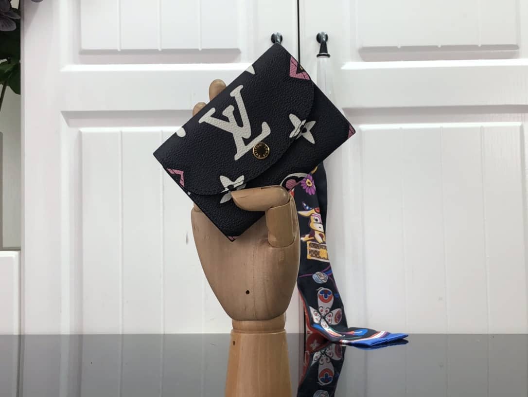 Best Replica Louis Vuitton Dupe Purses Monogram Rosalie Coin Porto  Black M80755 - Colareps