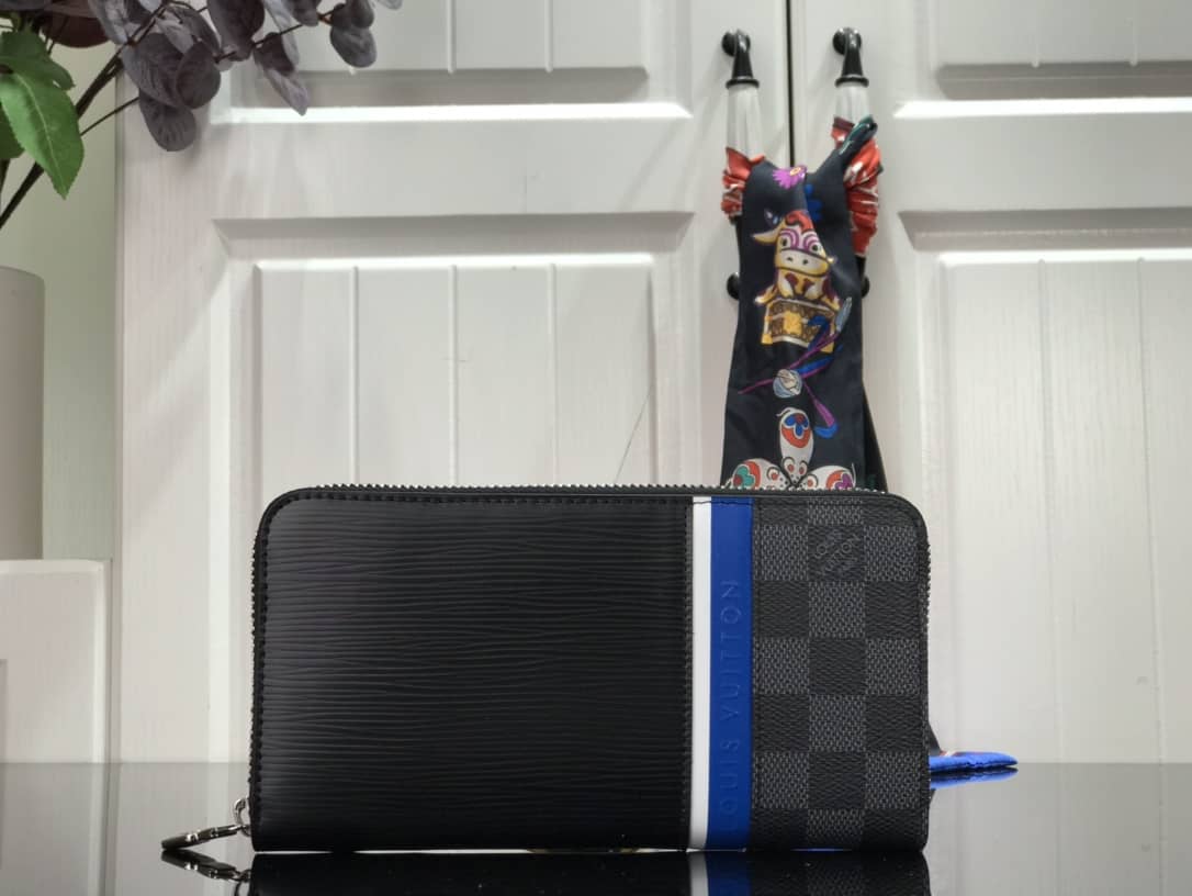 Best Replica Louis Vuitton Wallet Dupe Zippy  Classic Monogram Pattern  M56829 - Colareps