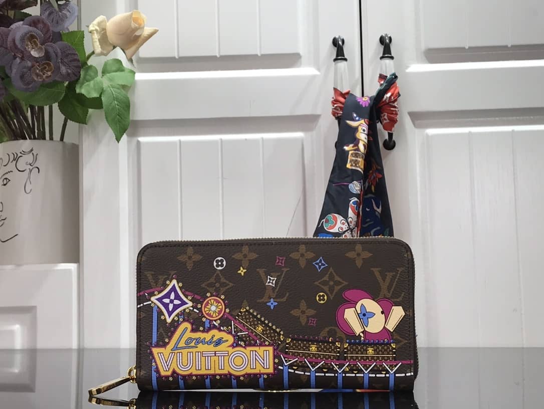 Best Replica Louis Vuitton Monogram Vivienne Zippy Wallet Replica M69750 - Colareps