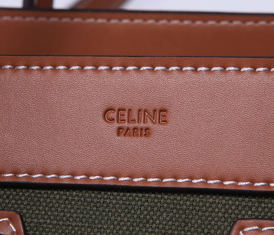 Best Replica Celine Bag Dupe Luggage Nano Shopper Replica Handbag - Colareps