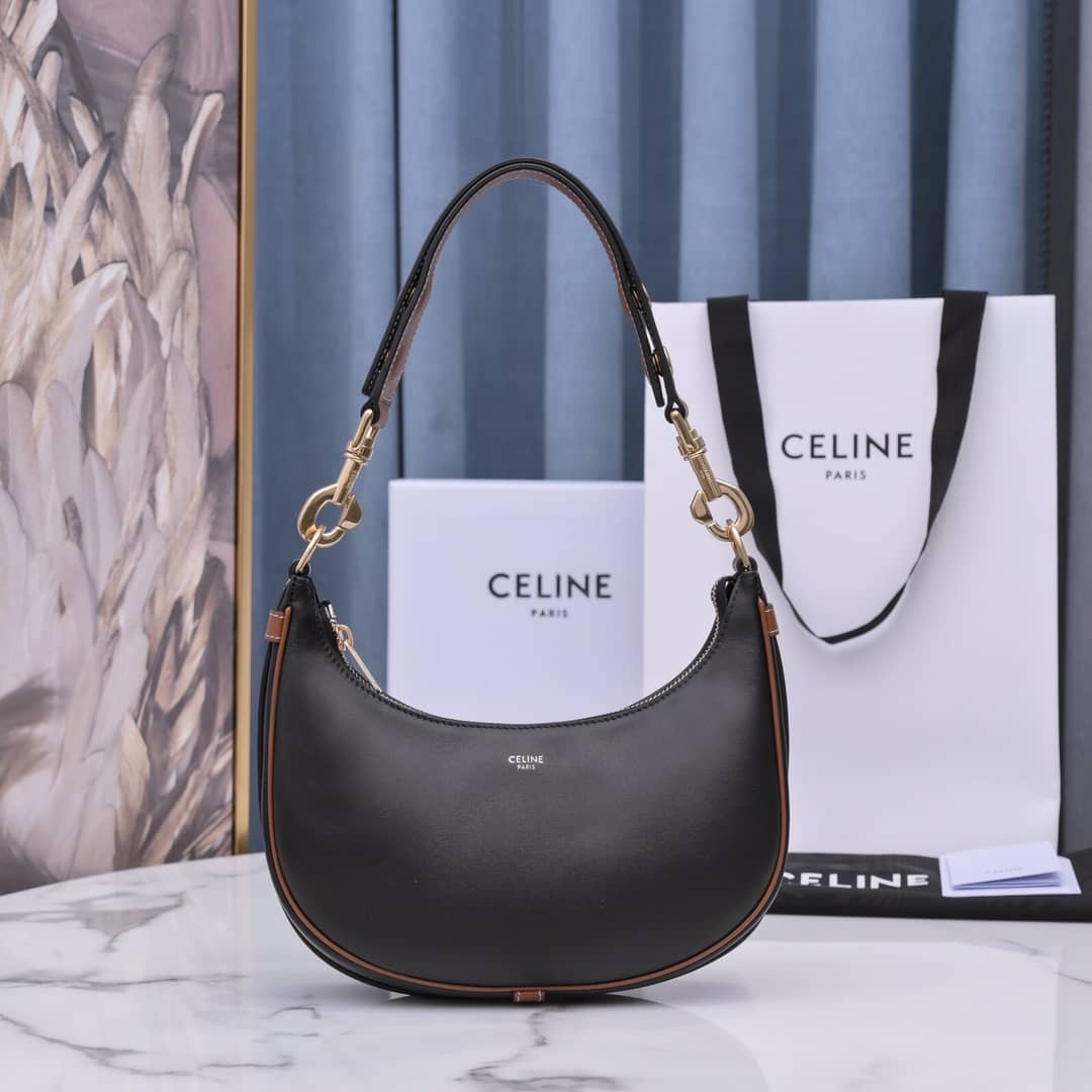 Best Replica Celine Ava Calfskin Hobo Replica Bag - Colareps
