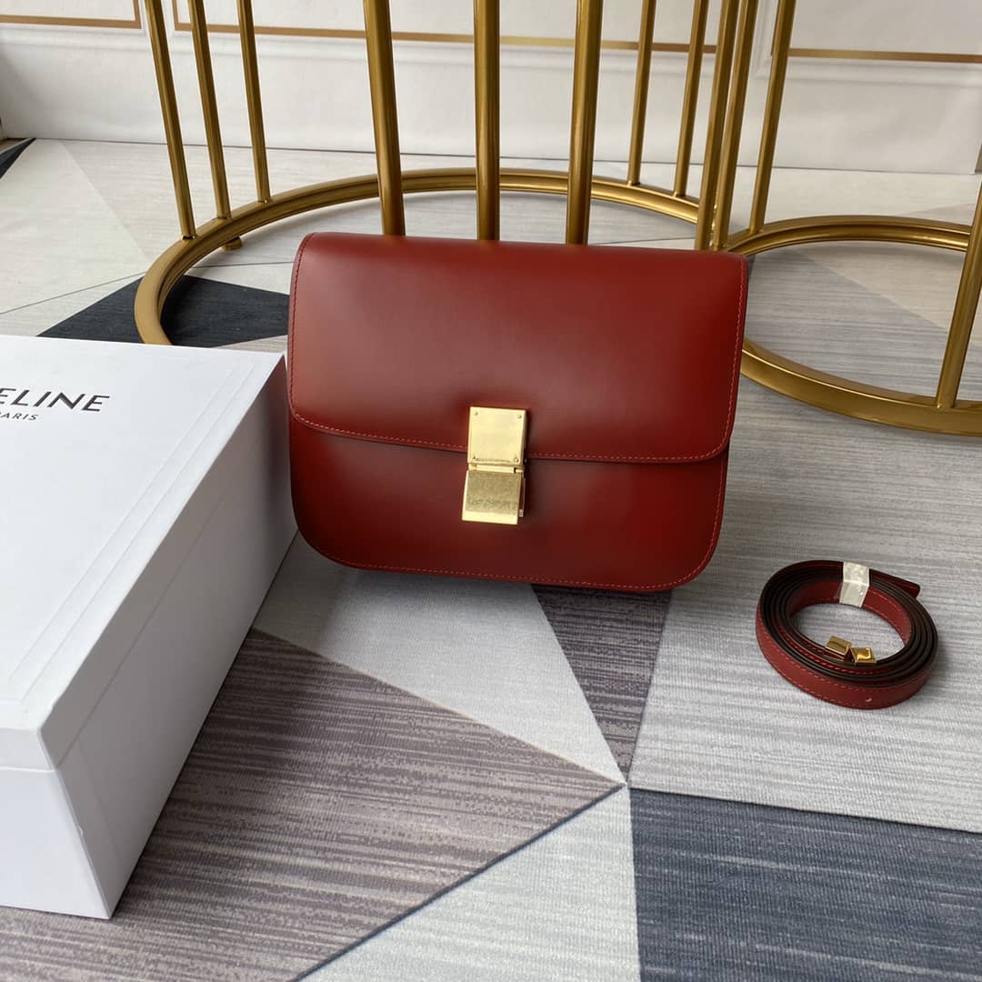Best Replica Celine Box Bag Dupe Teen Classic Box Replica Bag - Colareps