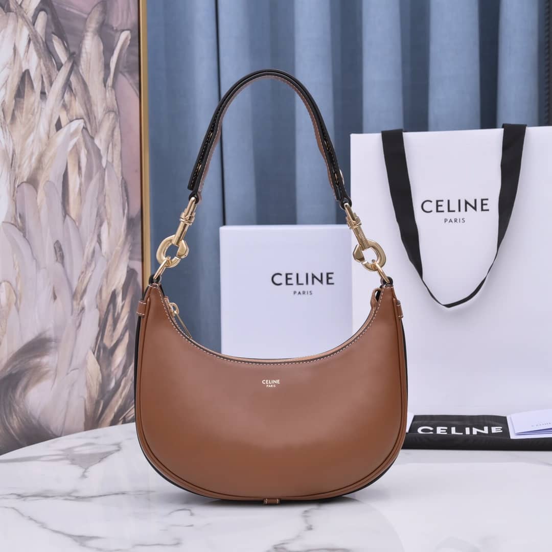 Best Replica Celine Ava Calfskin Hobo Replica Bag - Colareps