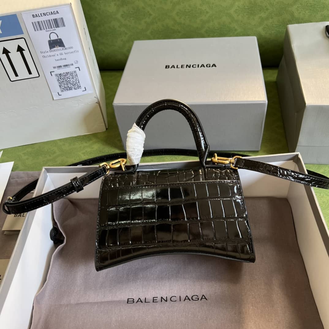 Best Replica Best Replica Balenciaga Hourglass Replica Crossbody Bag(ColaReps) - Colareps
