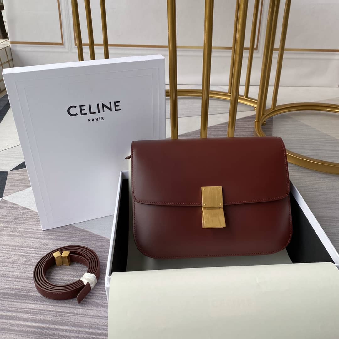 Best Replica Celine Box Bag Dupe Teen Classic Box Replica Bag - Colareps