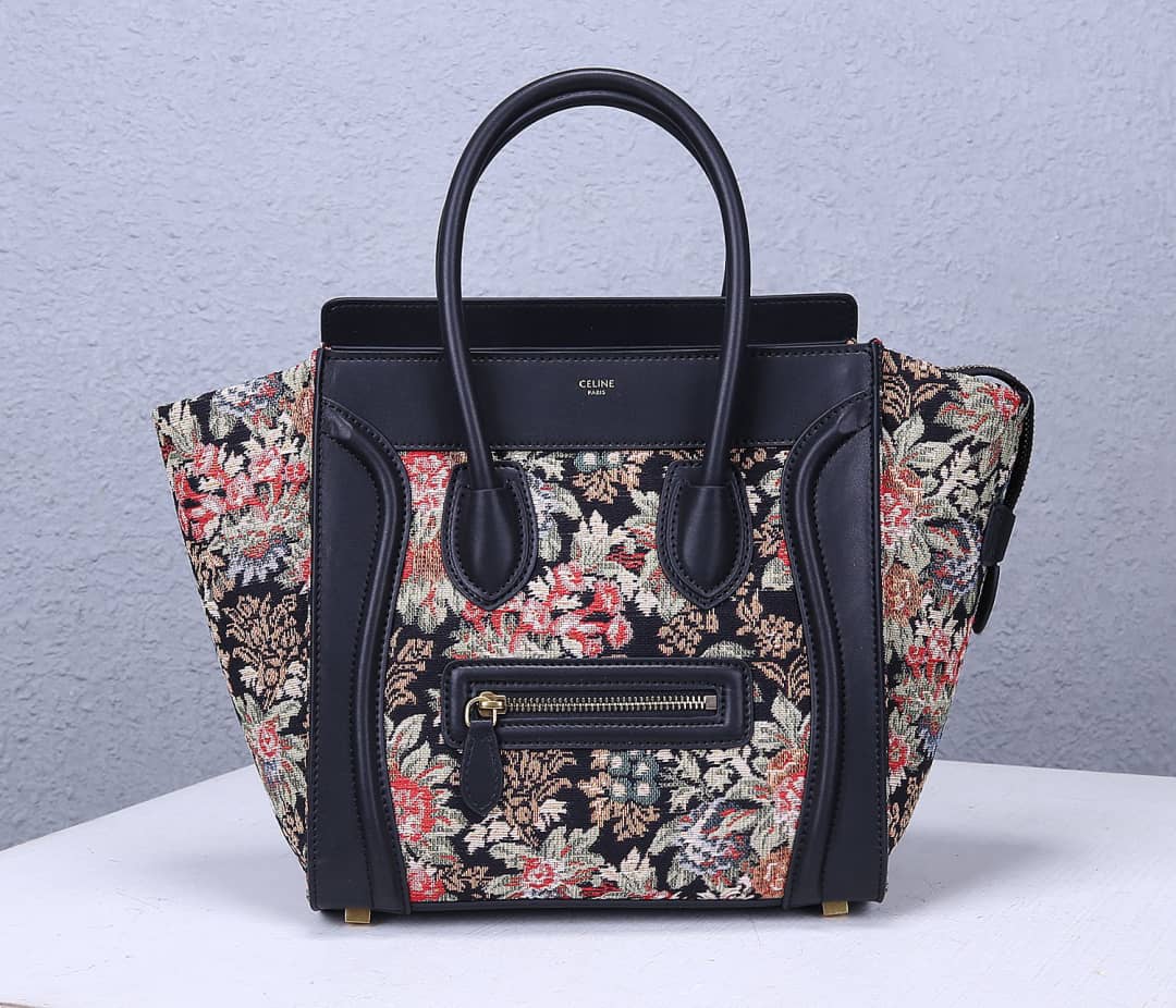 Best Replica Celine Bag Dupe Luggage Nano Shopper Replica Handbag - Colareps