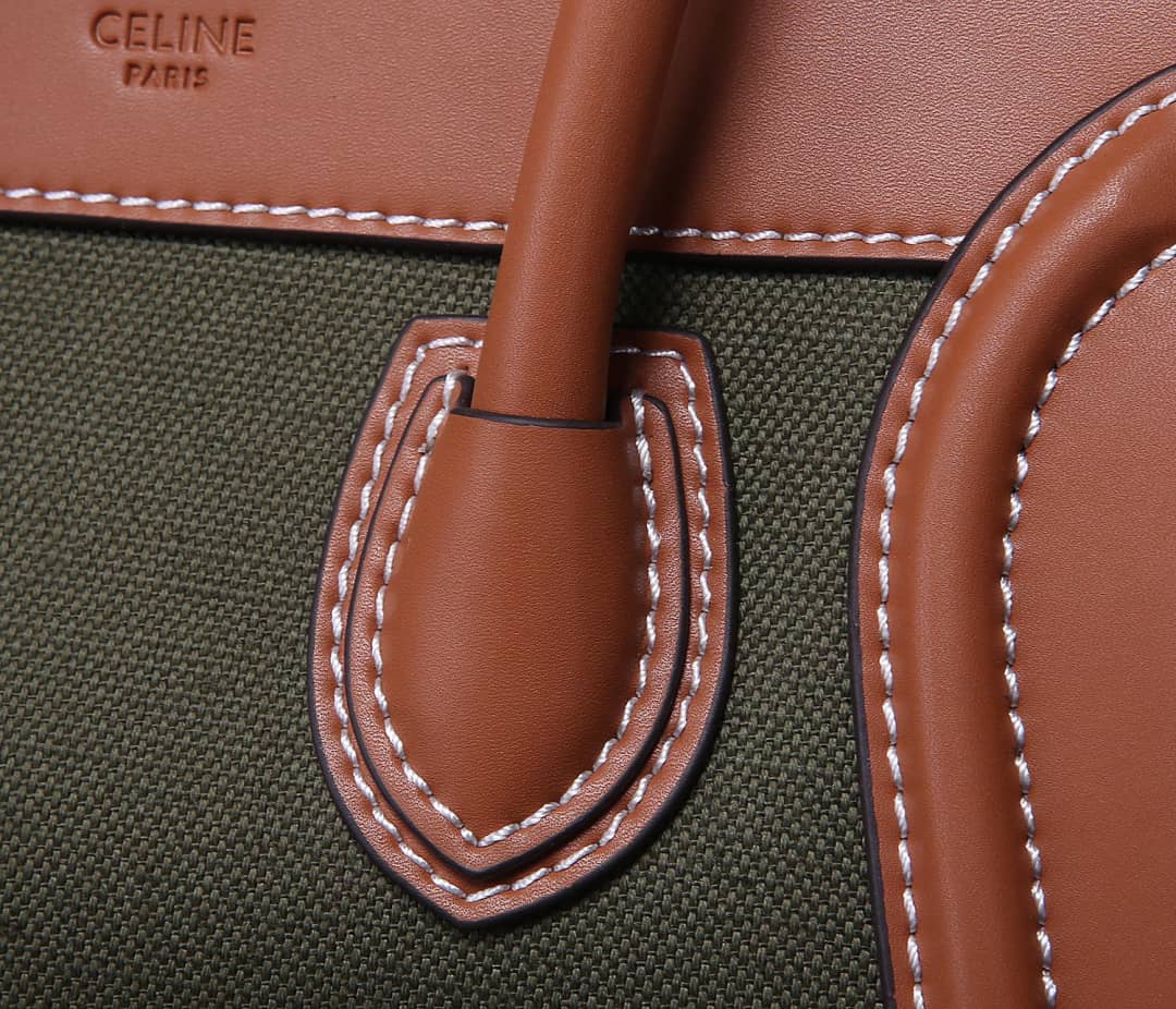 Best Replica Celine Bag Dupe Luggage Nano Shopper Replica Handbag - Colareps