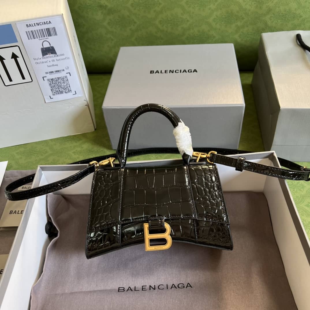 Best Replica Best Replica Balenciaga Hourglass Replica Crossbody Bag(ColaReps) - Colareps