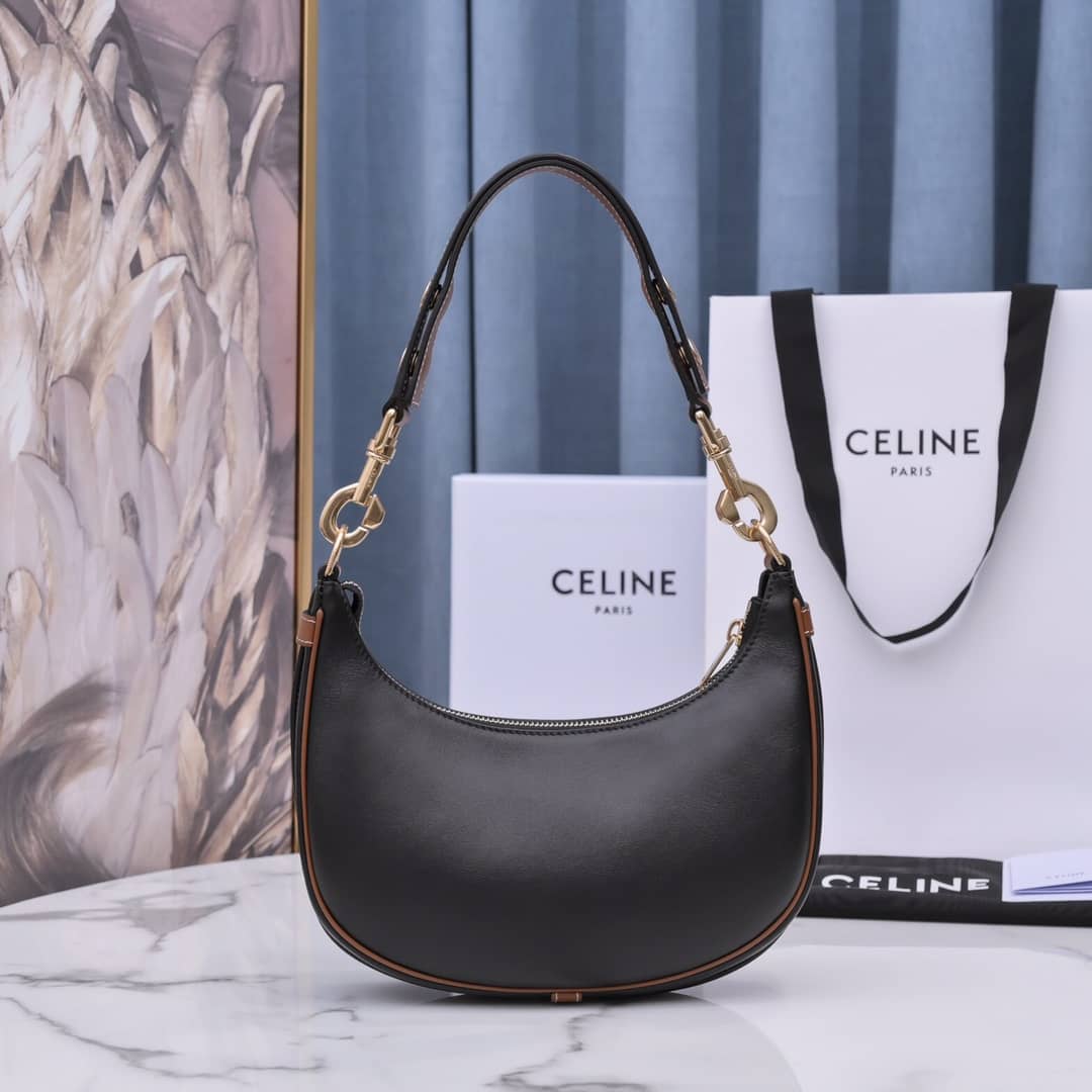 Best Replica Celine Ava Calfskin Hobo Replica Bag - Colareps