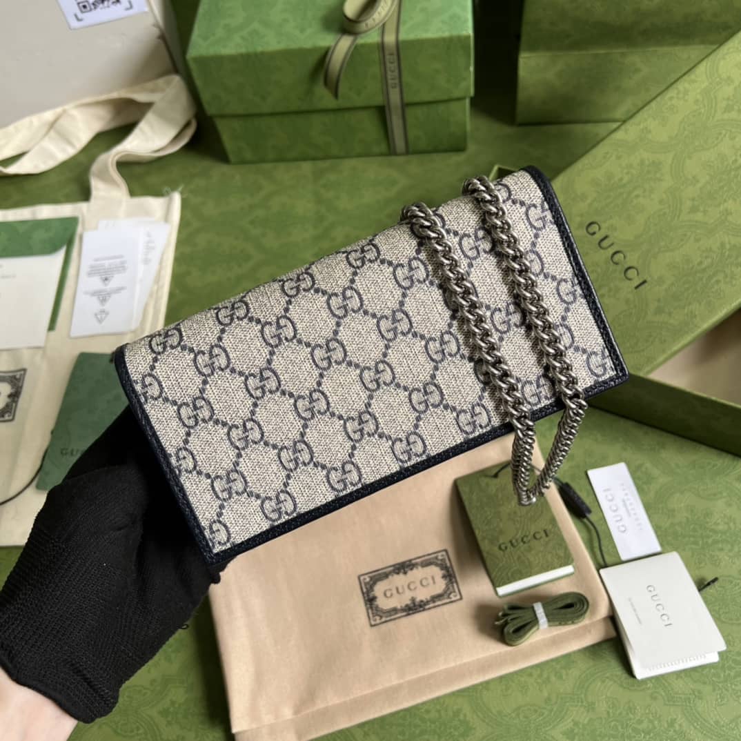 Best Replica Adidas x Gucci Wallet With Chain 621892 Replica Crossbody Bag - Colareps