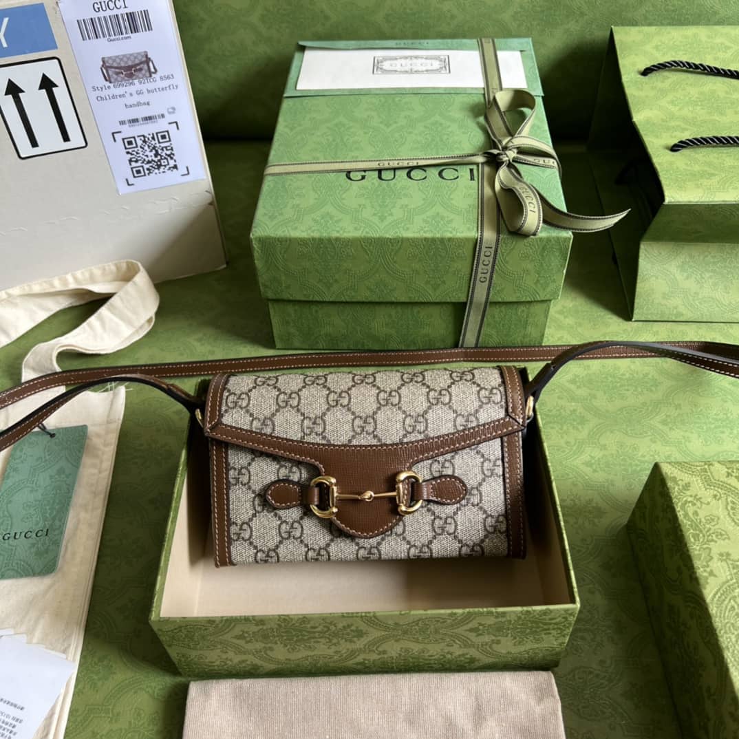 Best Replica Gucci Horsebit 1955 Mini Crossbody Bag 699296 Replica - Colareps