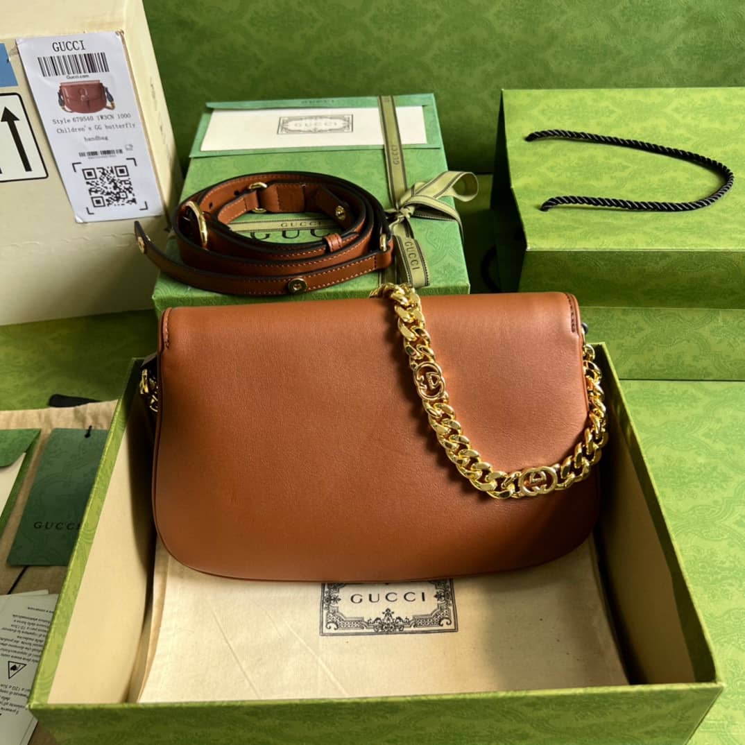 Best Replica Gucci Blondie 699268 Shoulder Bag Brown Replica - Colareps