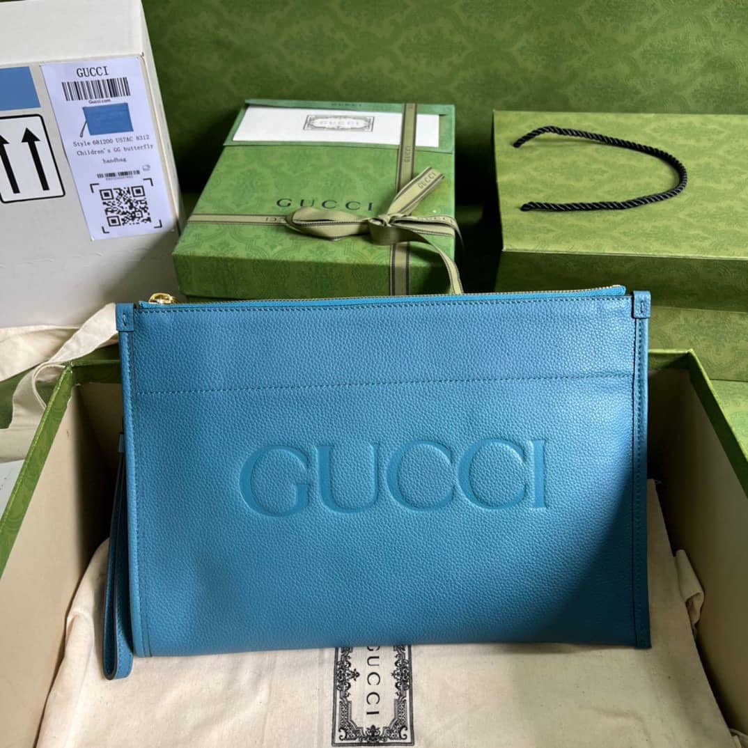 Best Replica Gucci Calfskin Matelasse Small GG Marmont Chain 681200 Replica Clutch - Colareps