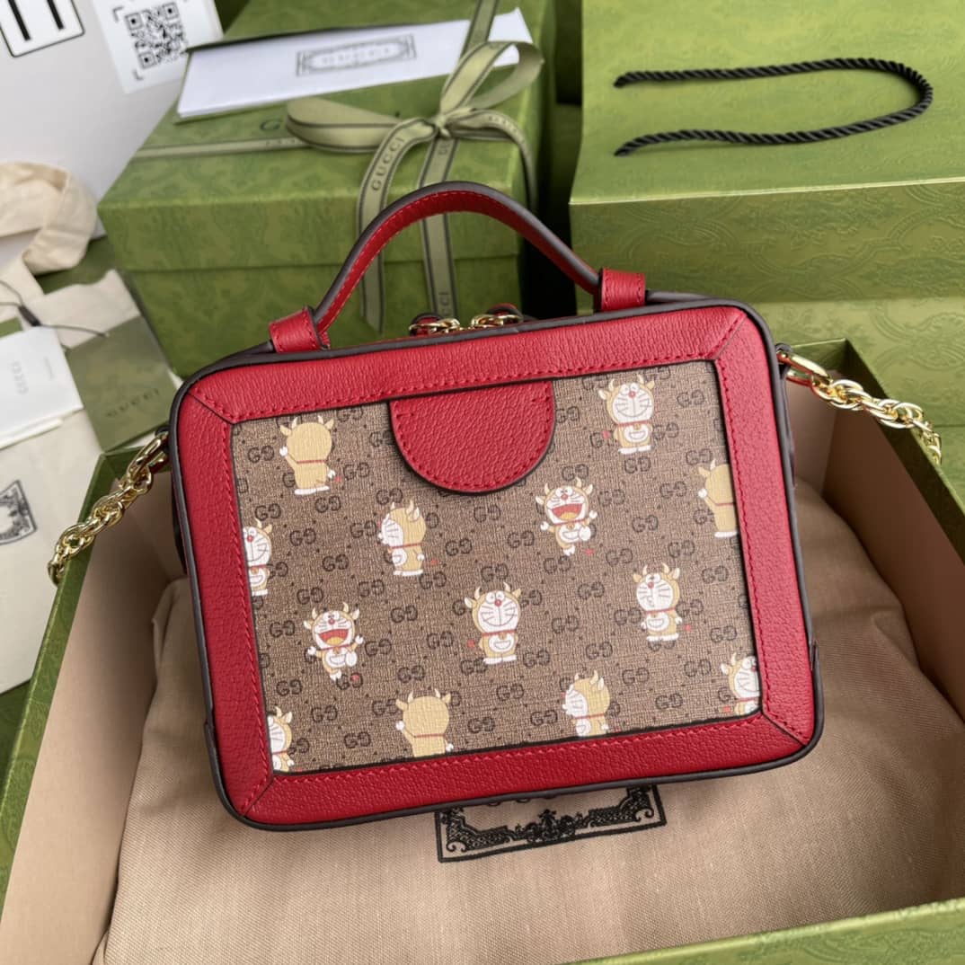 Best Replica Gucci x Doraemon Small Shoulder Bag Replica 655592 - Colareps