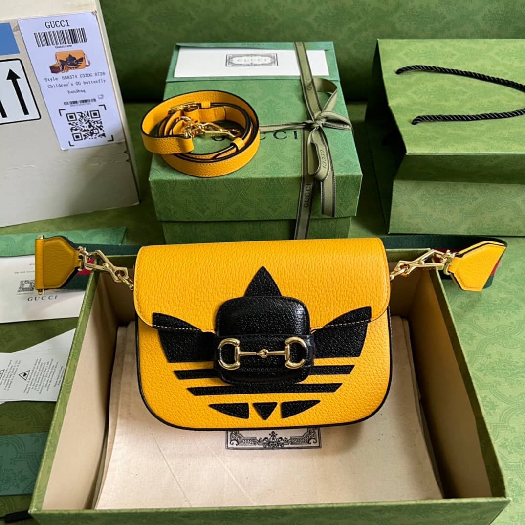 Best Replica Adidas x Gucci Horsebit 1955 Mini Crossbody Bag 658574 Replica - Colareps