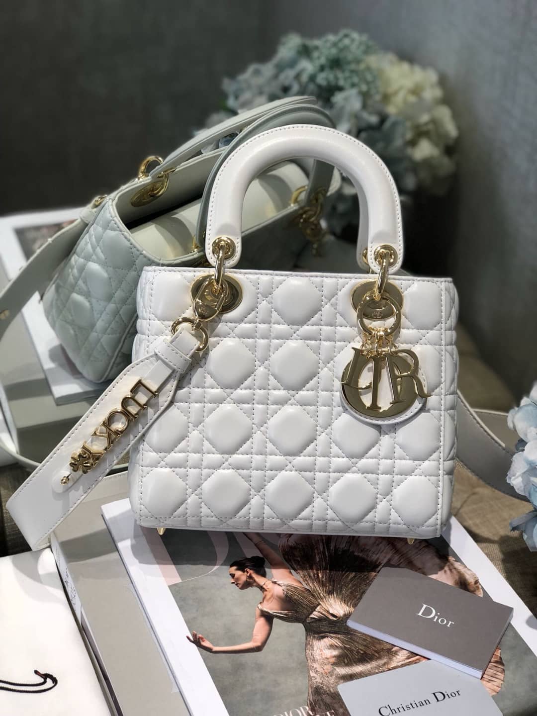 Best Replica Christian Dior Lady Dior 20CM Replica Bag - Colareps