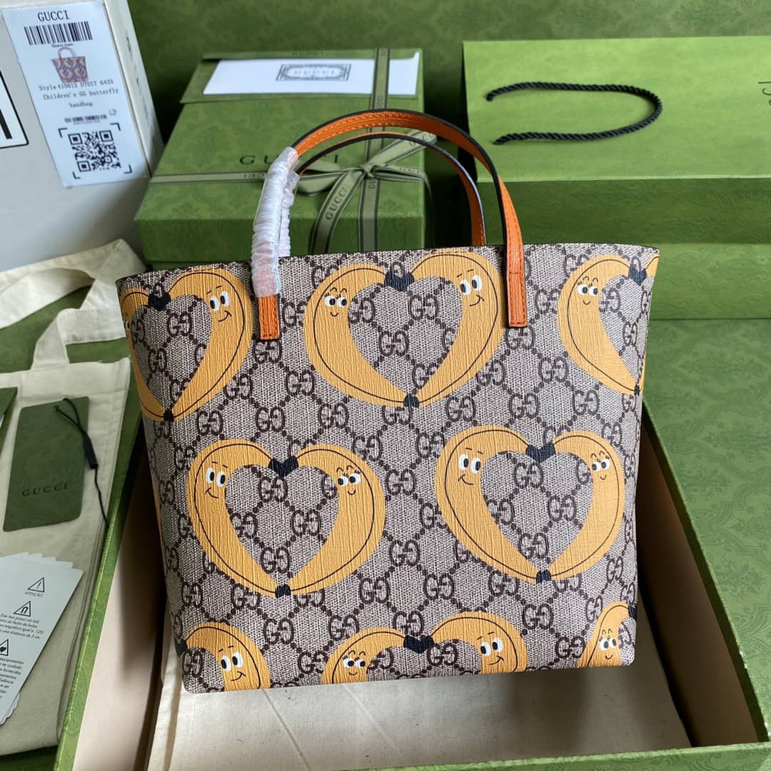 Best Replica Gucci Children GG Supreme Tote Replica 410812 - Colareps