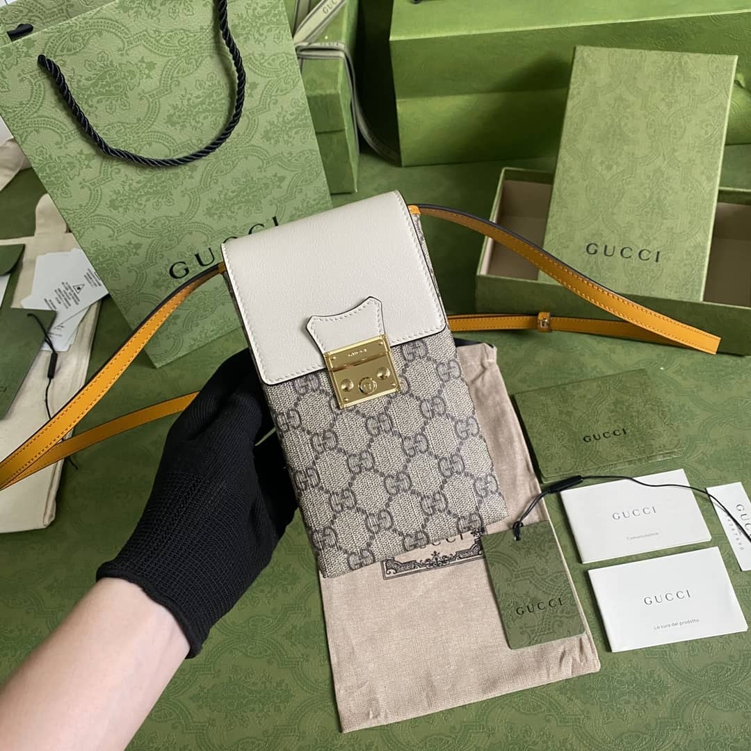 Best Replica Gucci Padlock Mini Phone Bag Replica 658229 - Colareps