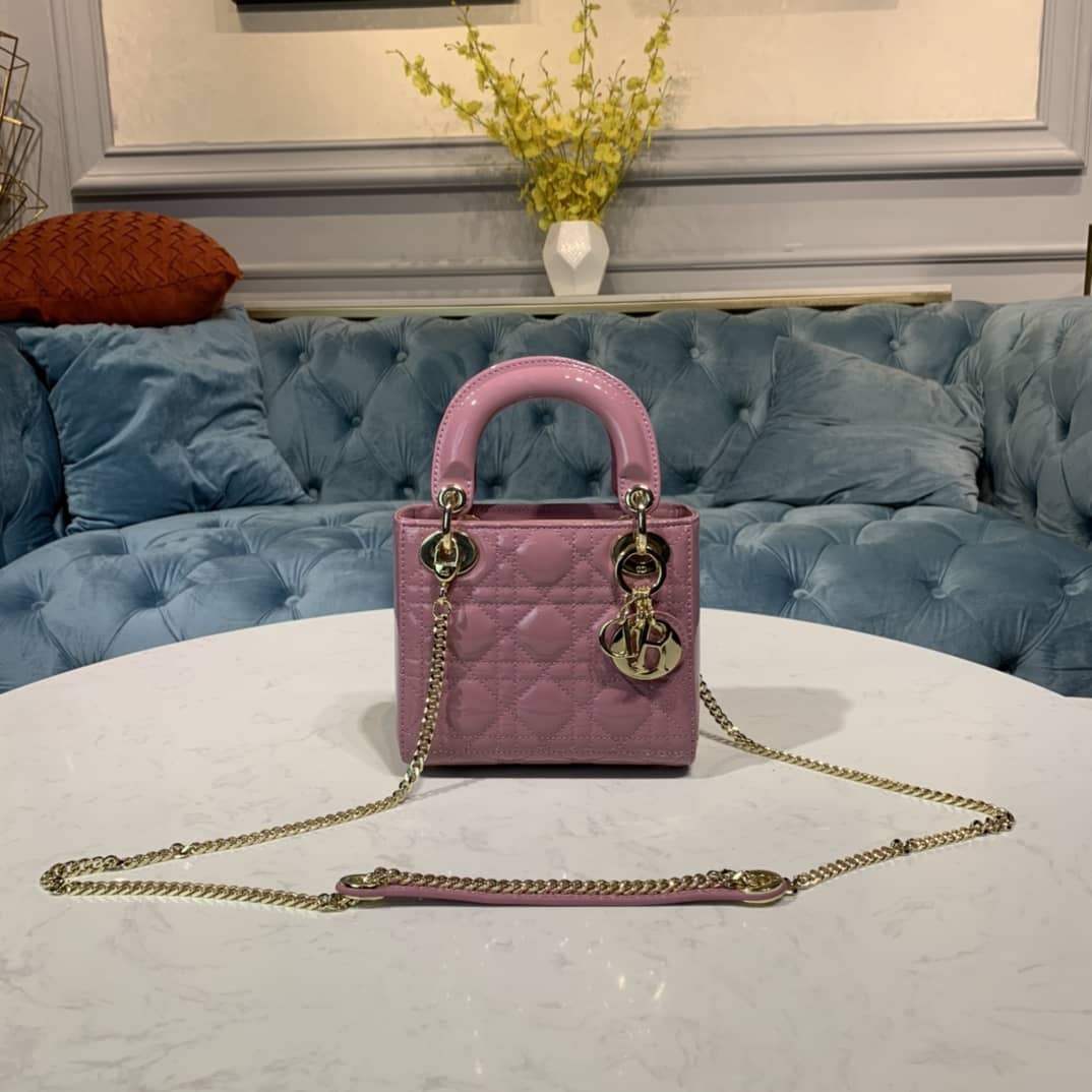 Best Replica Christian Dior Lady Dior 17CM Replica Bag - Colareps