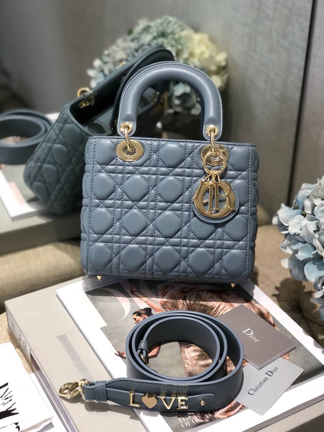Best Replica Christian Dior Lady Dior 20CM Replica Bag - Colareps
