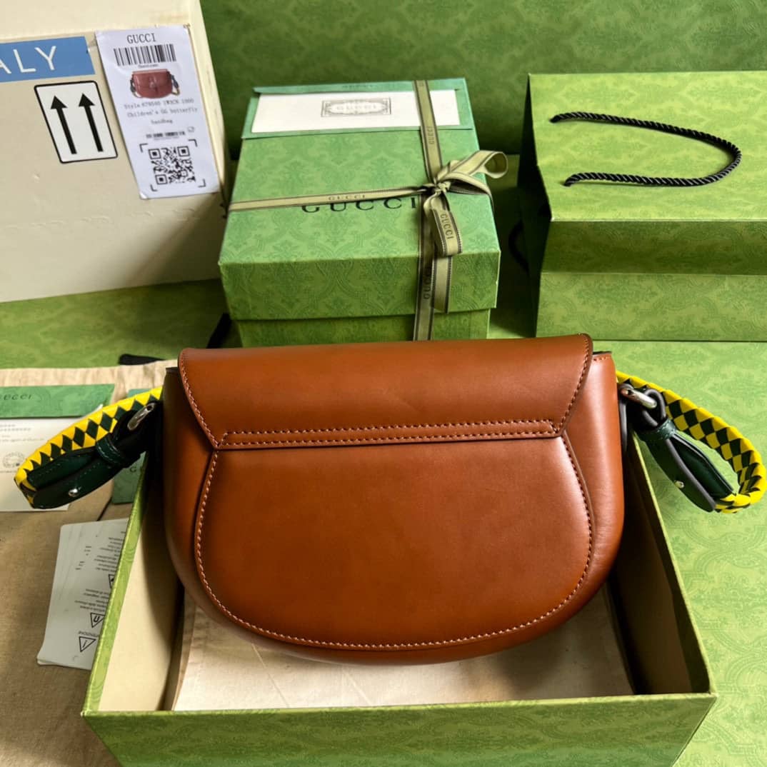 Best Replica Gucci Logo-print Leather 679540 Replica Shoulder Bag - Colareps