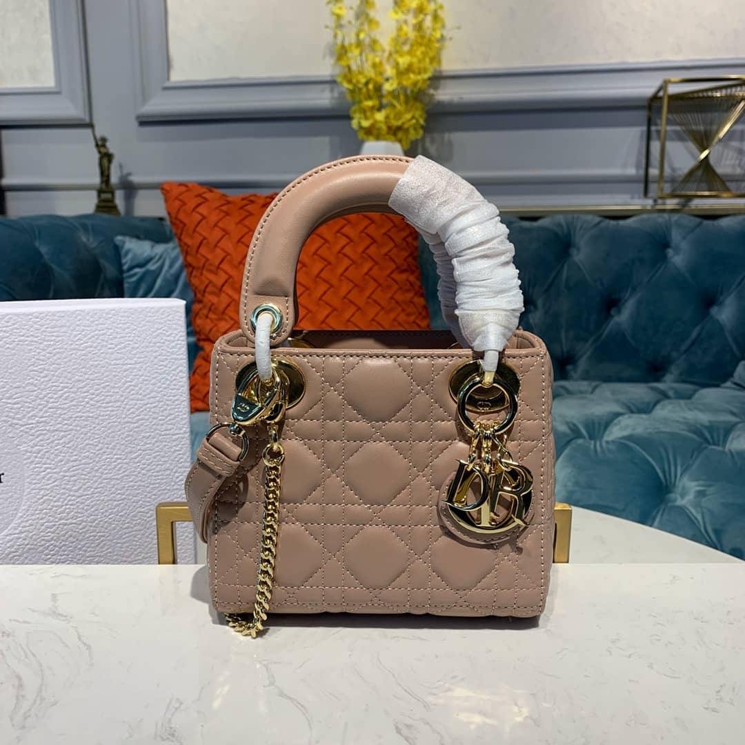 Best Replica Christian Dior Lady Dior 17CM Replica Bag - Colareps