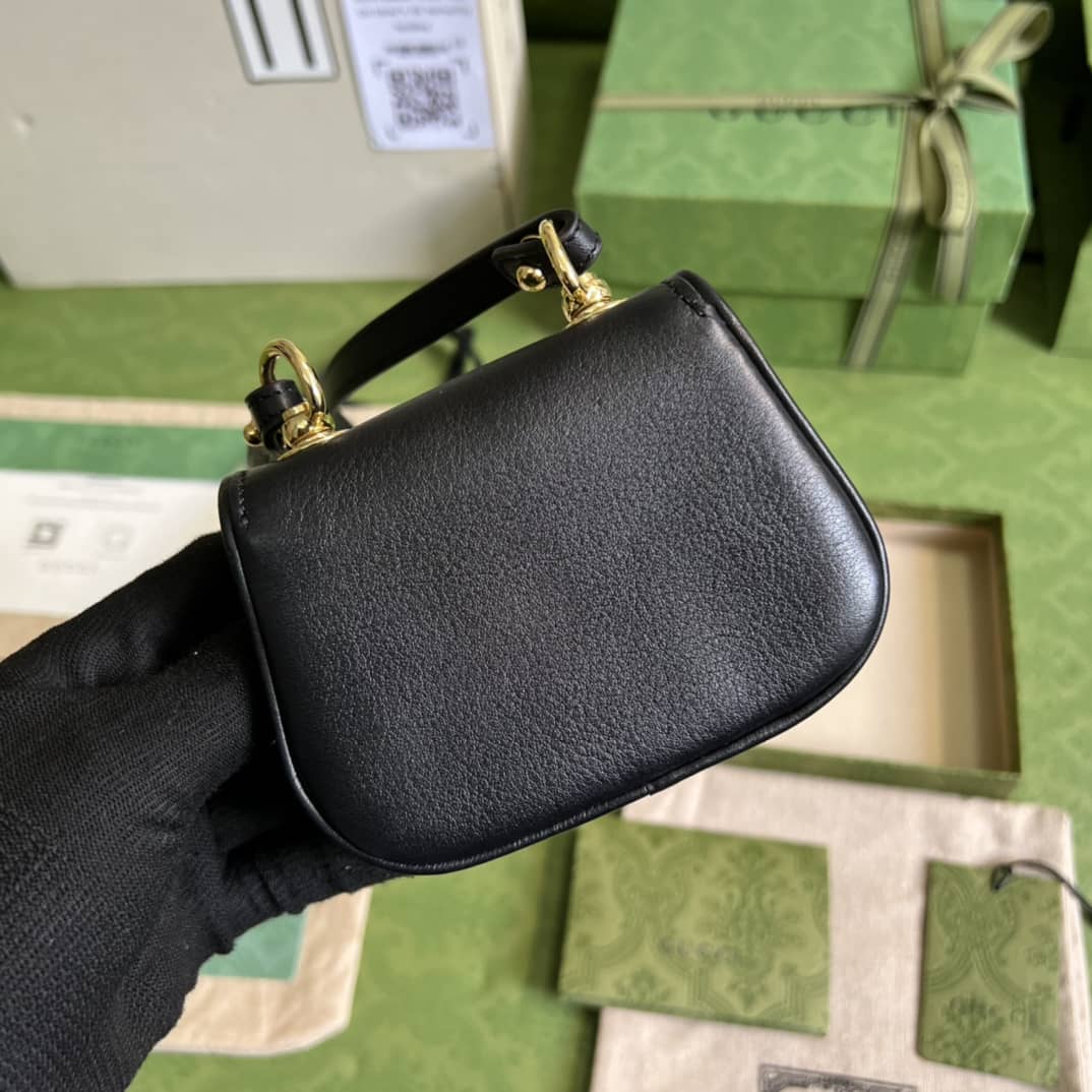 Best Replica Gucci Blondie Mini Card Case Wallet 698635 Replica Crossbody Bag - Colareps