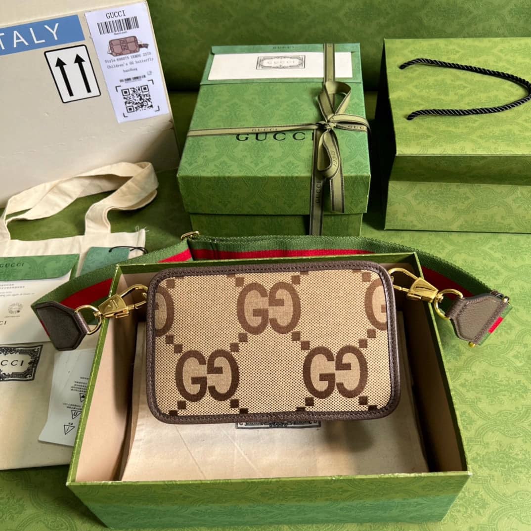 Best Replica Gucci Jumbo GG Mini Crossbody Bag 696075 Replica - Colareps