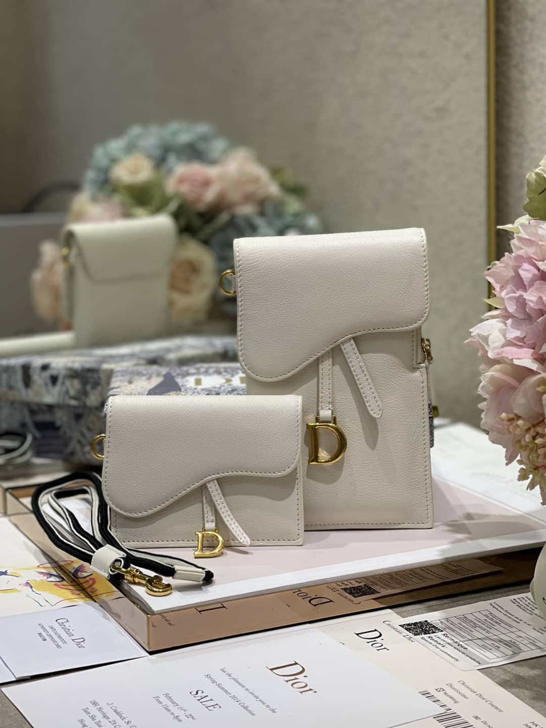Best Replica Dior Saddle Bag Dupe Vertical Pouch - Colareps