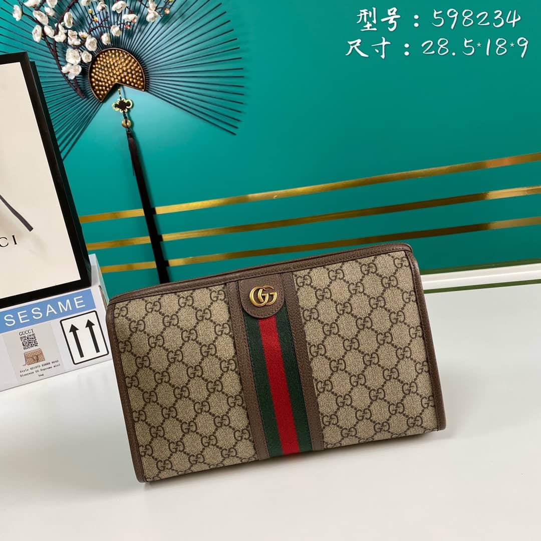 Best Replica Gucci Ophidia GG Toiletry Case Replica 598234 - Colareps