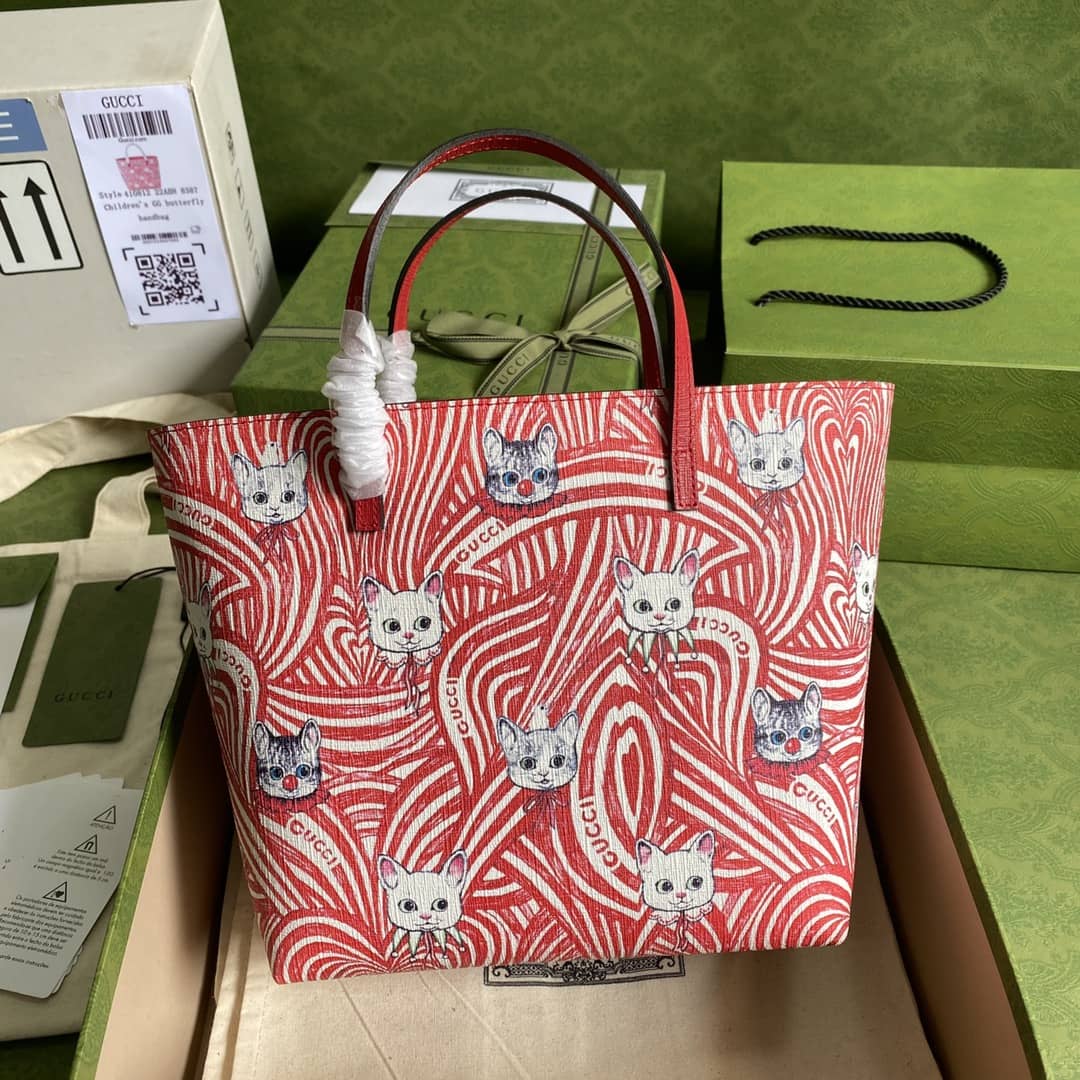 Best Replica Gucci Children GG Supreme Tote Replica 410812 - Colareps