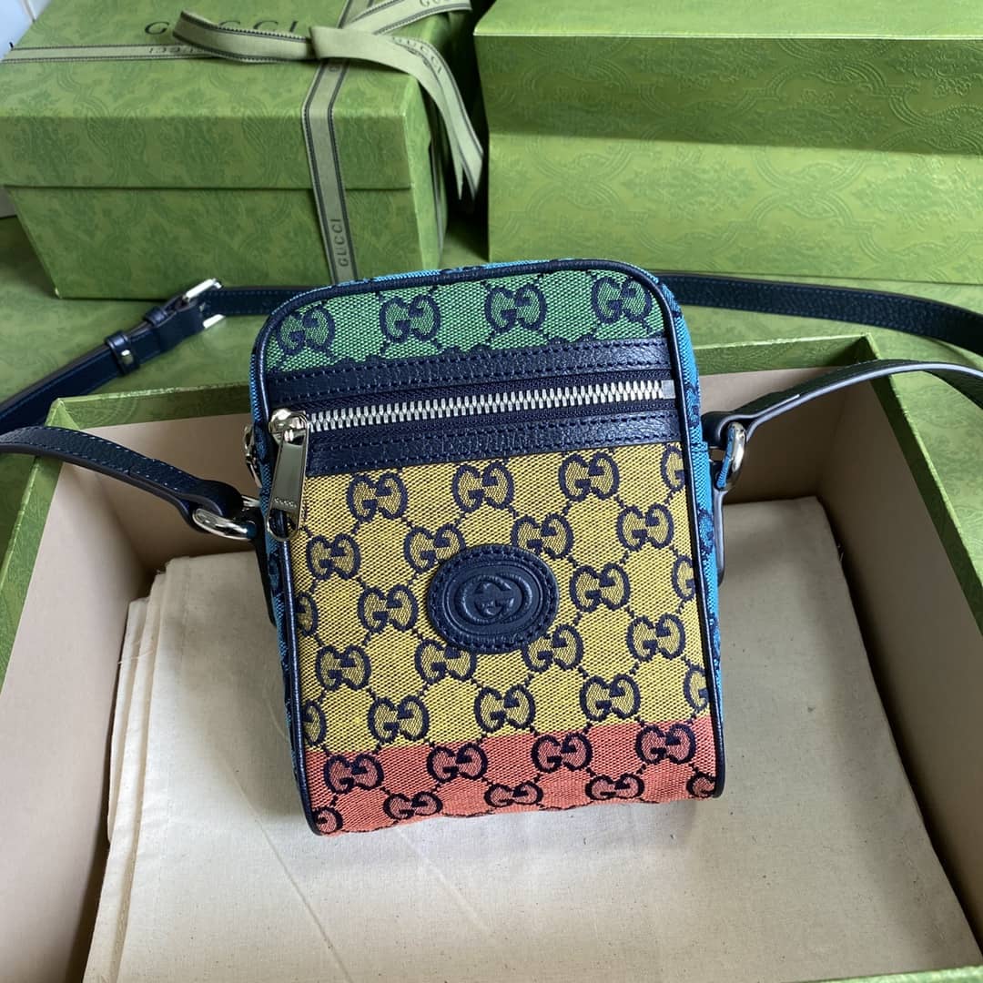 Best Replica Gucci Marmont Multicolor Messenger Bag Replica 658659 - Colareps