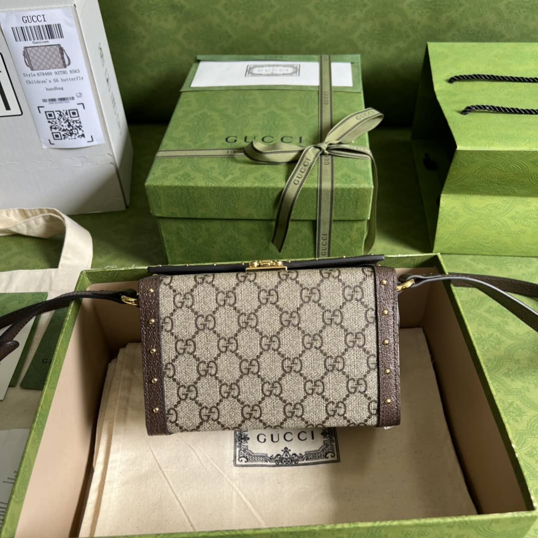 Best Replica Gucci GG Supreme Mini Bag Replica 678460 - Colareps