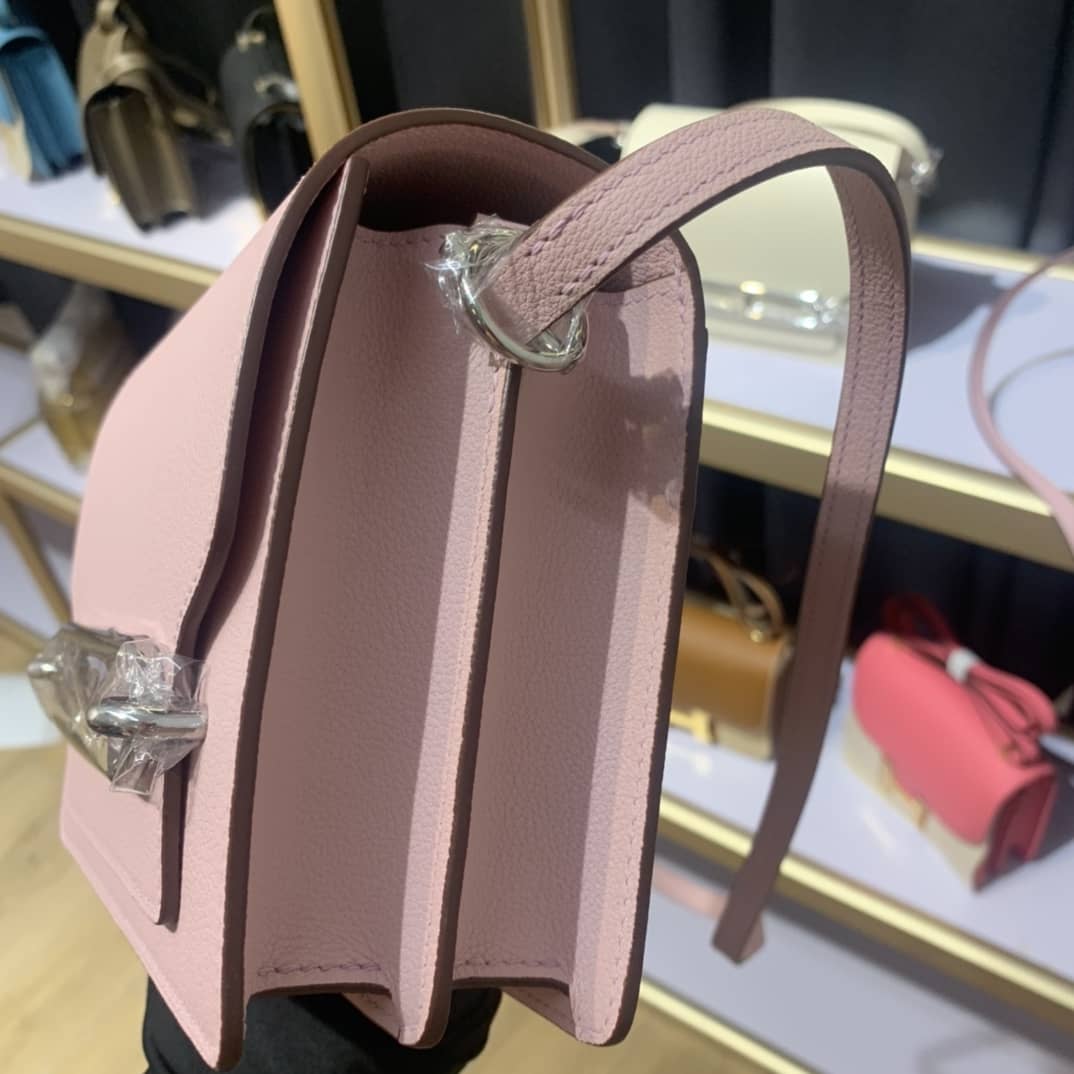 Best Replica Hermes Roulis Mini Sac Evercolor Calfskin Leather Crossbody Bag - Colareps