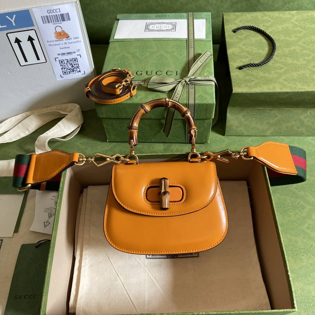 Best Replica Gucci Bamboo 1947 Mini Top Handle Shoulder Bag 686864 Replica - Colareps